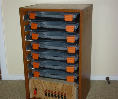 storage cabinet for electronic components